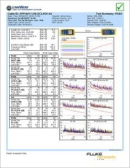 LinkWare Stats 화면